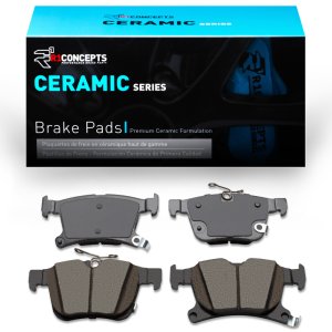 Chrysler Voyager Brake Pads - Rear - R1 Concepts - Ceramic - `17-`24